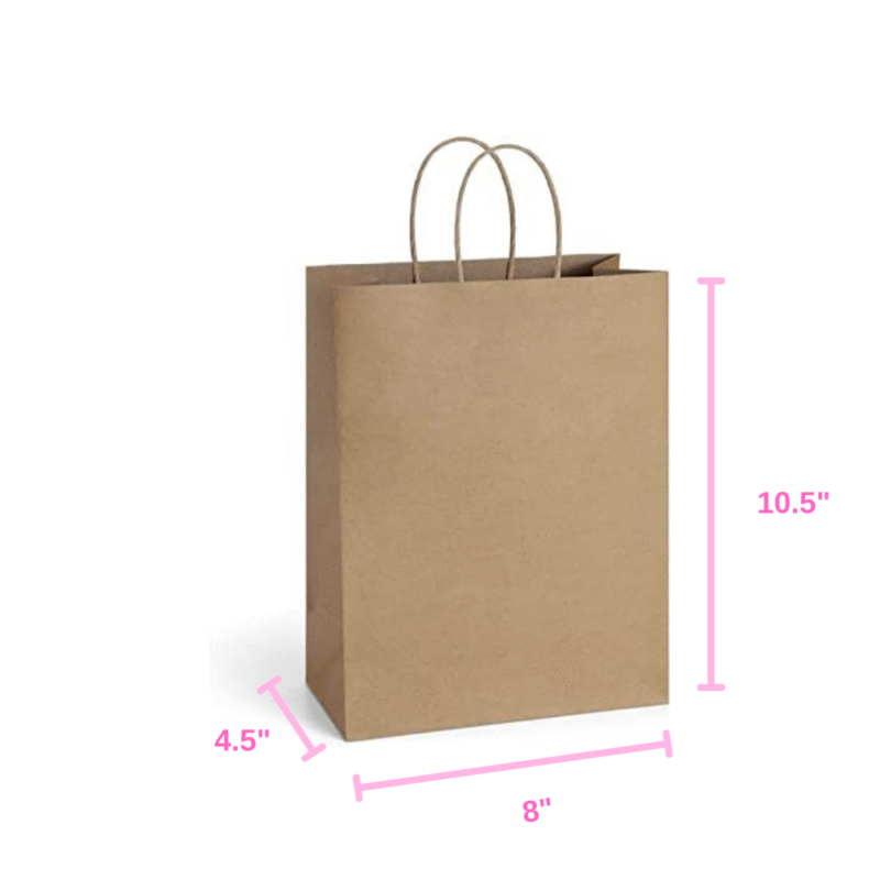 Kraft Handle Bags - Image 5