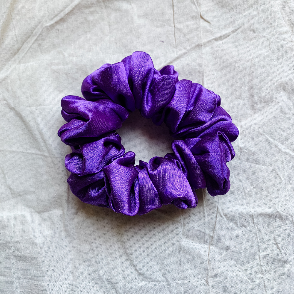 Amethyst Chunky Scrunchie