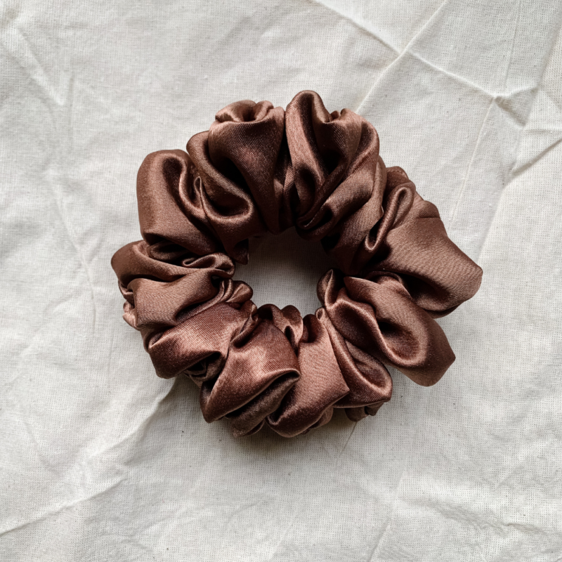 Cocoa Chunky Scrunchie