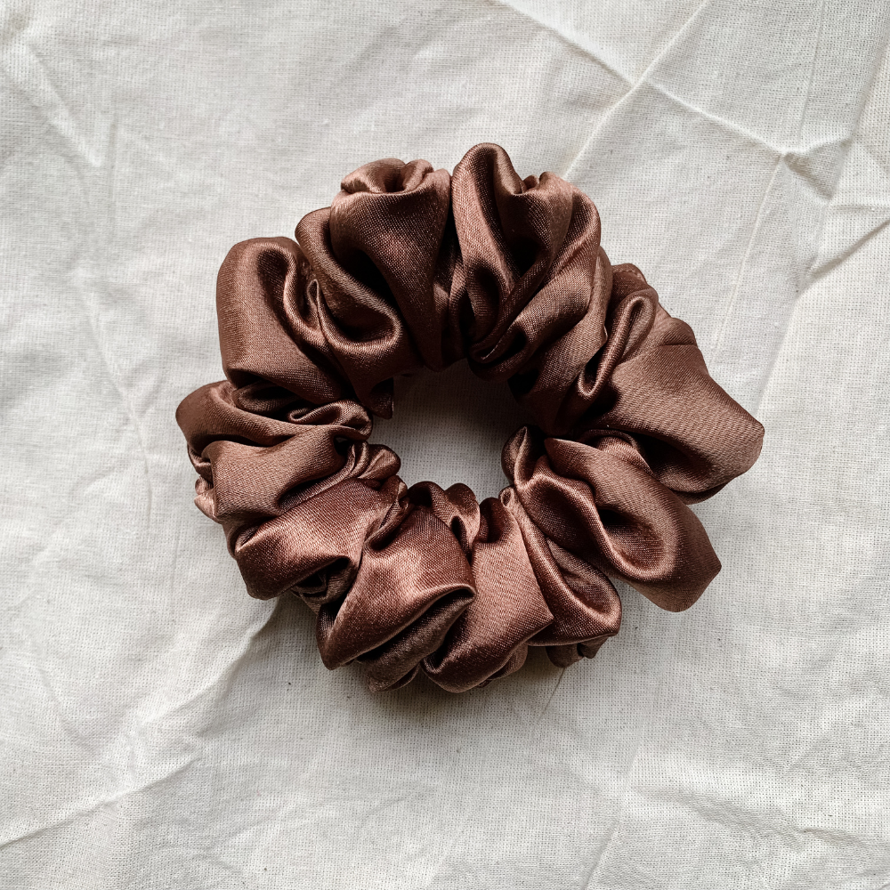 Cocoa Chunky Scrunchie