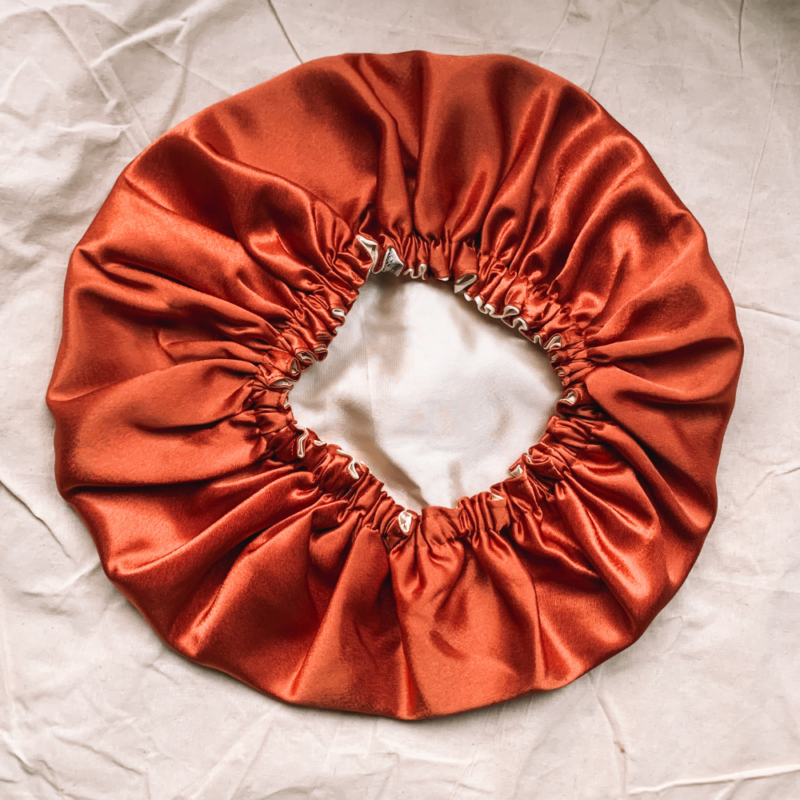 Desert Bloom Satin Bonnet