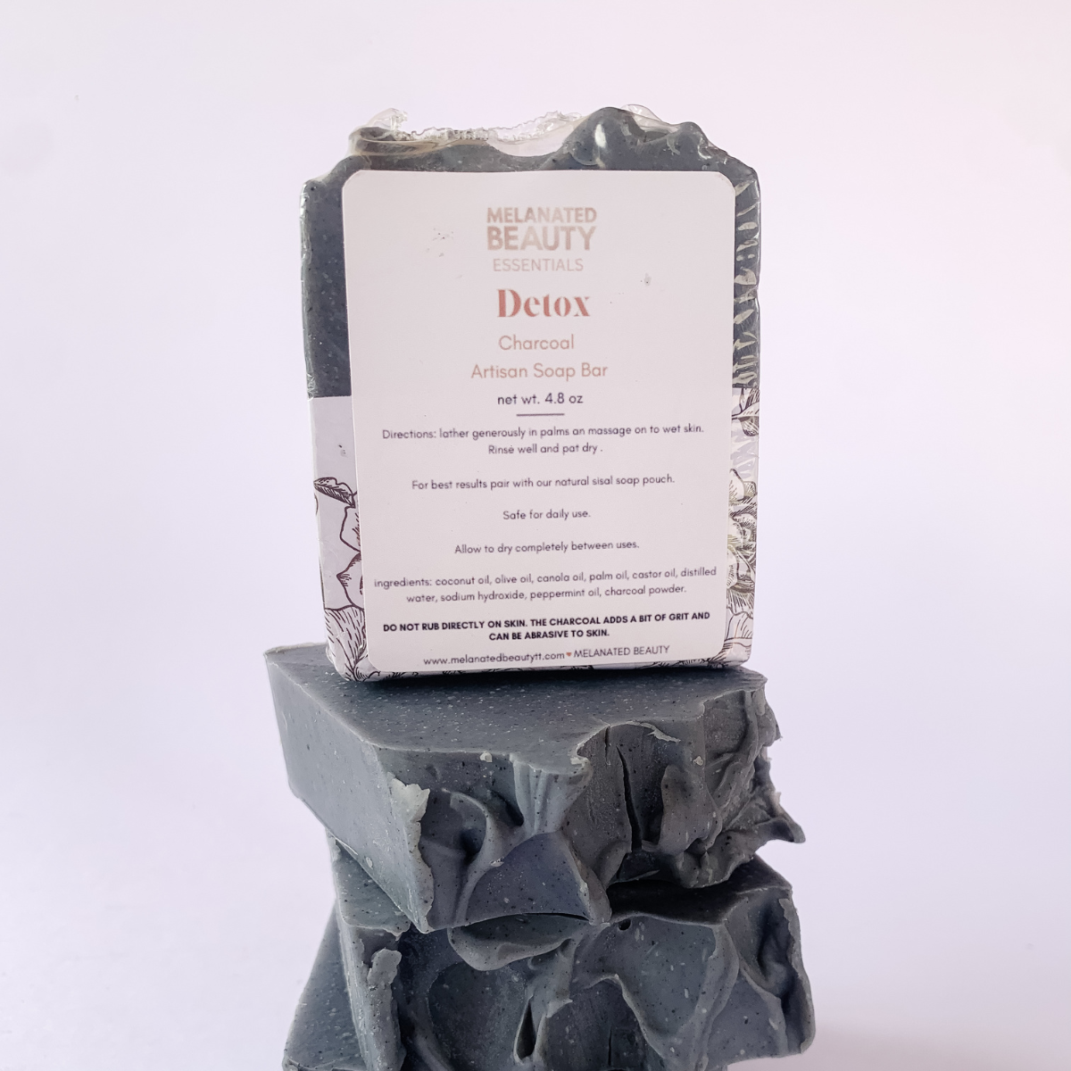 Detox Charcoal Soap Bar - Image 2