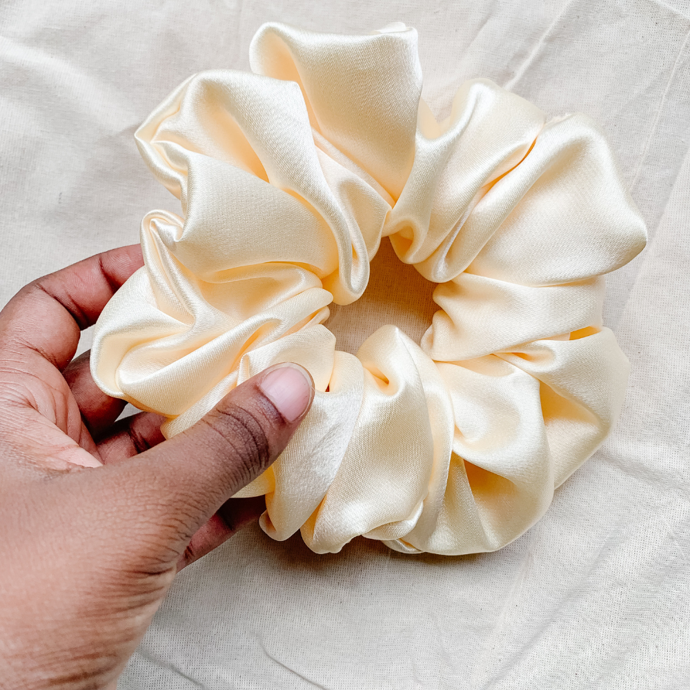Oat Milk XL Scrunchie - Image 2