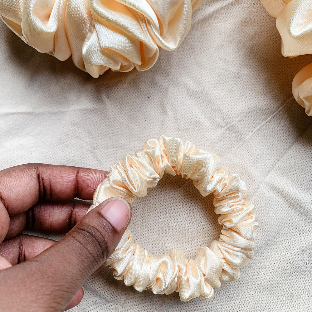 Oat Milk Petite Scrunchie - Image 2