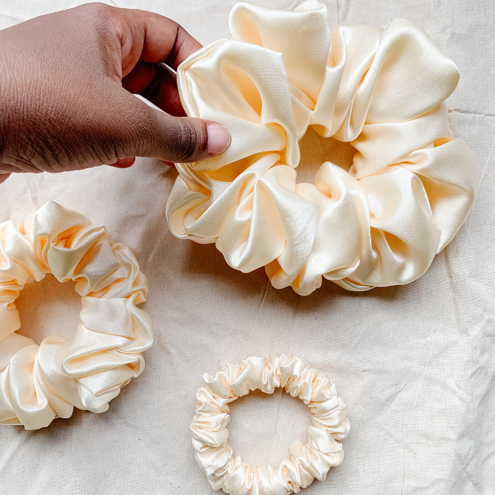 Oat Milk XL Scrunchie - Image 3