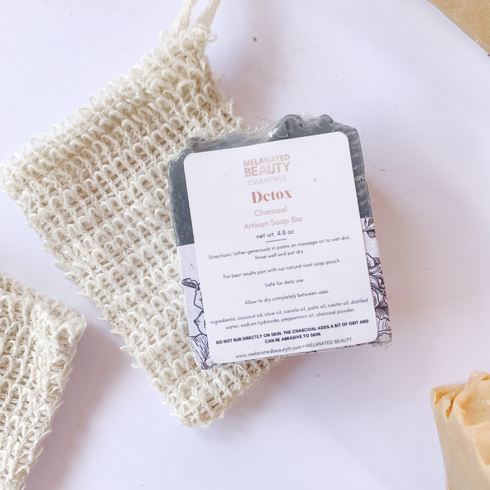 Sisal Exfoliating Soap Saver Pouch - Image 2